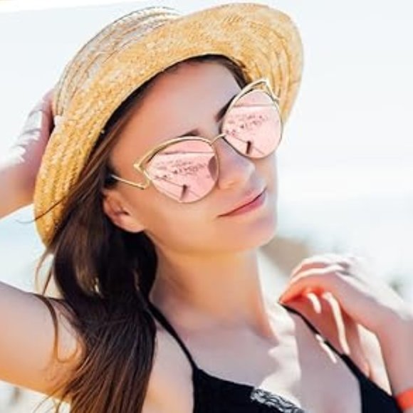 Women\'s pink Barbie\'s sunglasses main image 9